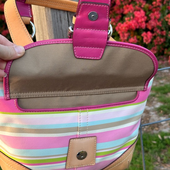 Coach Y2K Hampton Soho tote shoulder bag - Picture 4 of 8